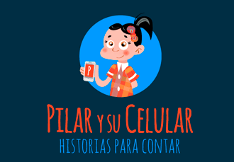 Pilar y su celular